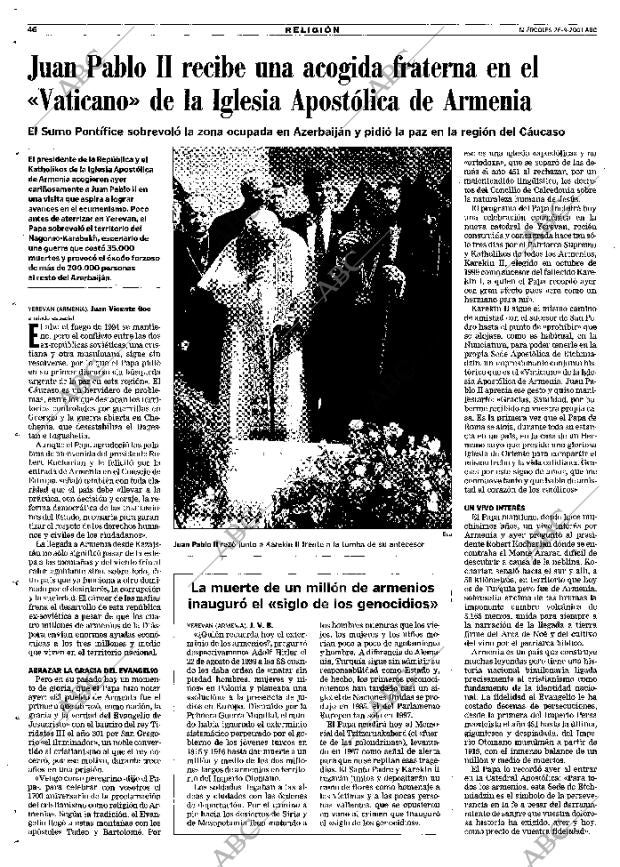 ABC MADRID 26-09-2001 página 46