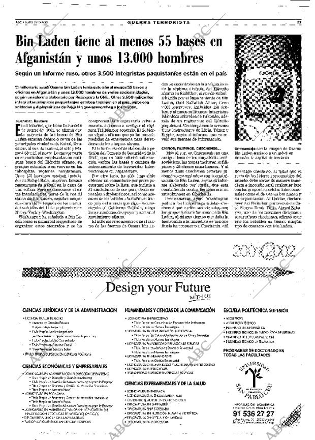 ABC SEVILLA 27-09-2001 página 23