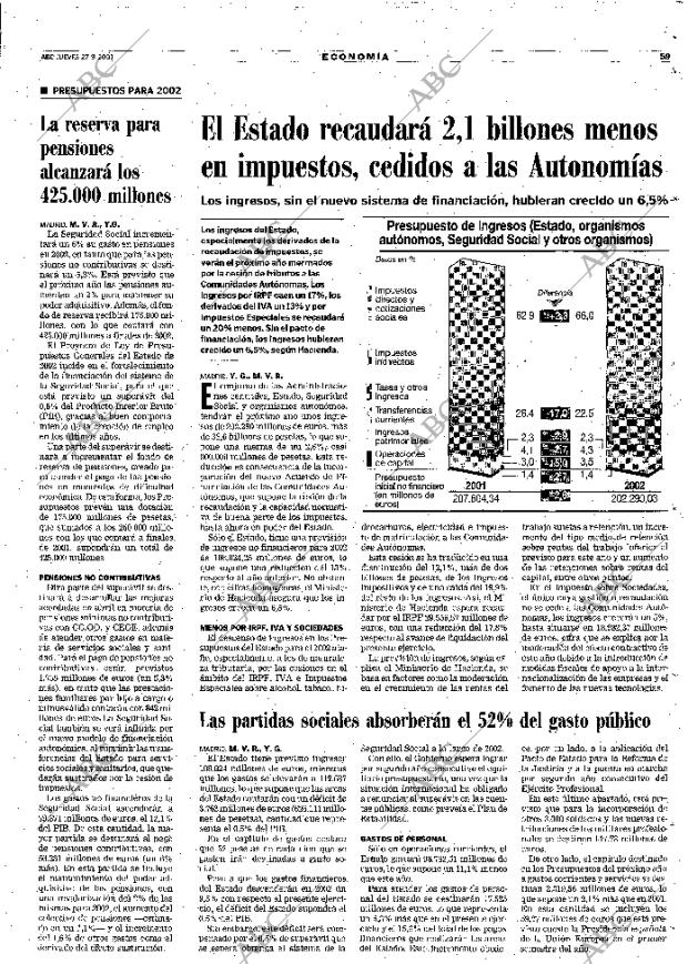 ABC SEVILLA 27-09-2001 página 59