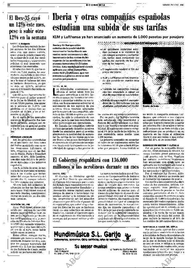 ABC MADRID 29-09-2001 página 52