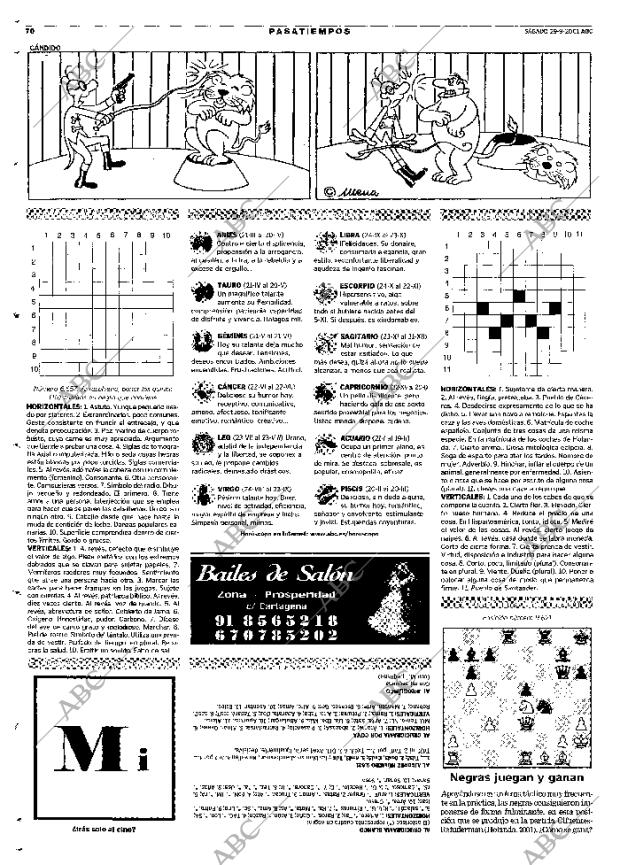ABC MADRID 29-09-2001 página 70