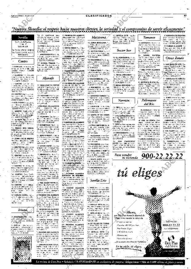 ABC SEVILLA 30-09-2001 página 87