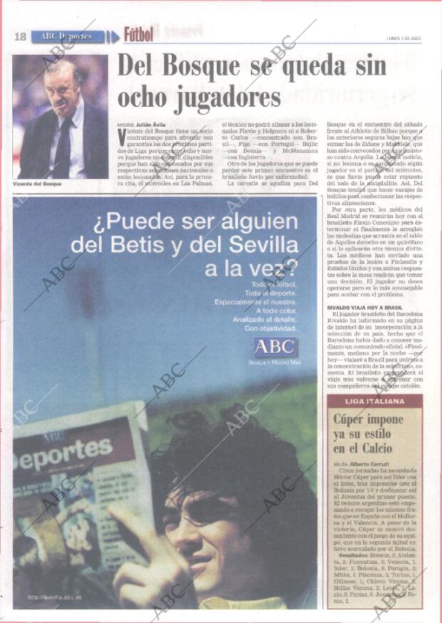 ABC SEVILLA 01-10-2001 página 106