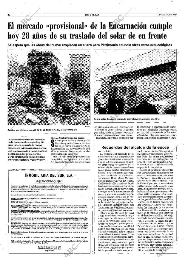 ABC SEVILLA 01-10-2001 página 42