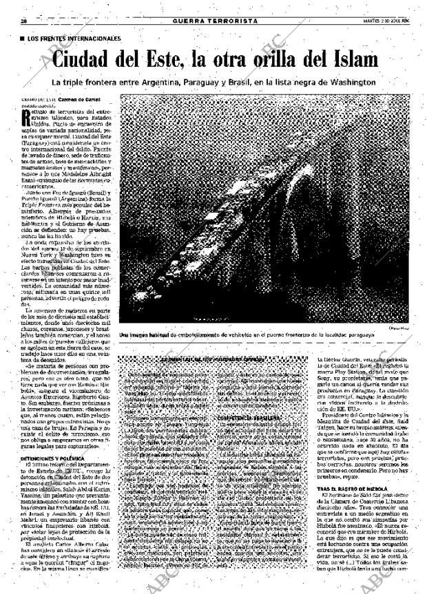 ABC MADRID 02-10-2001 página 28