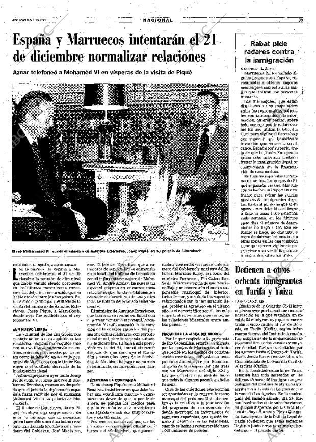 ABC MADRID 02-10-2001 página 39