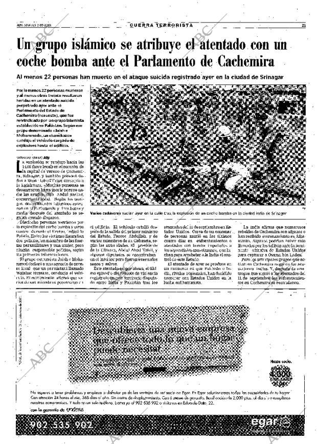 ABC SEVILLA 02-10-2001 página 21