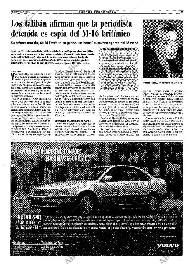 ABC SEVILLA 02-10-2001 página 23