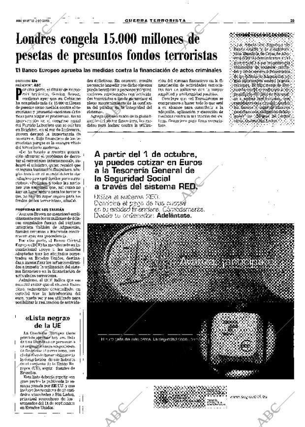 ABC SEVILLA 02-10-2001 página 25