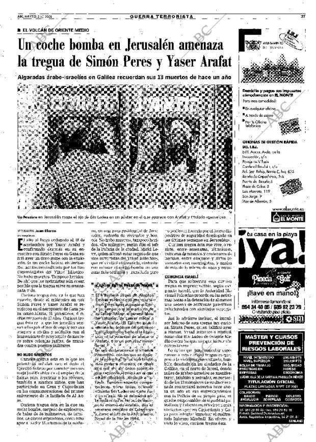 ABC SEVILLA 02-10-2001 página 27