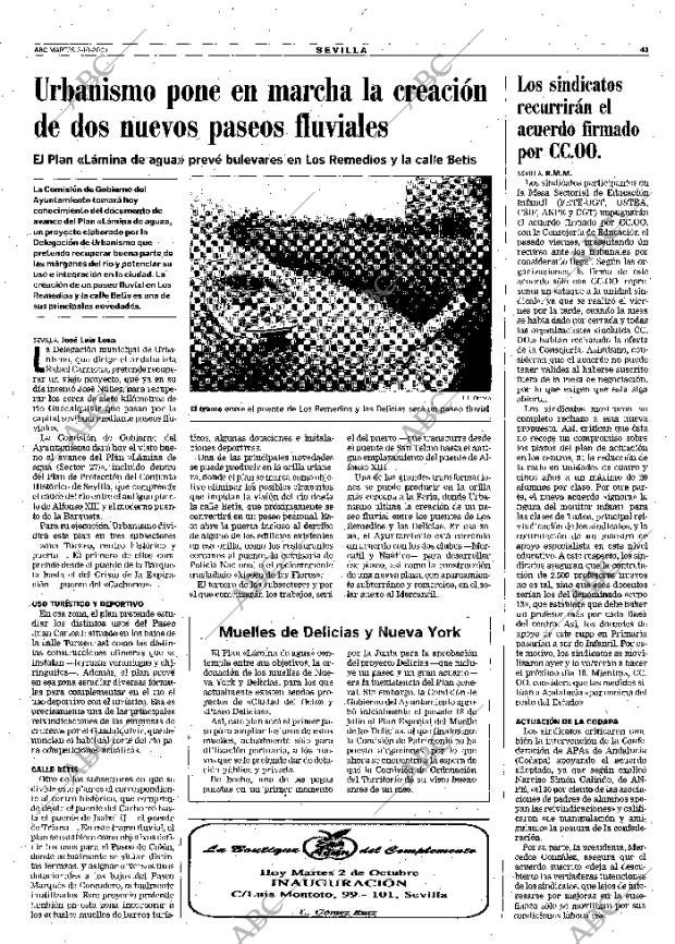 ABC SEVILLA 02-10-2001 página 41