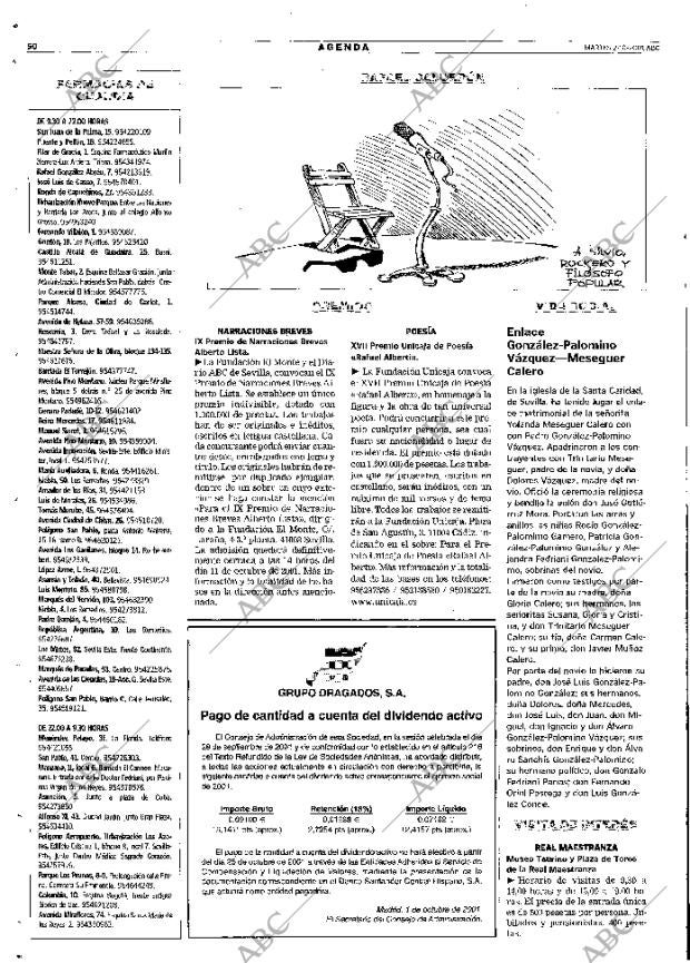 ABC SEVILLA 02-10-2001 página 50