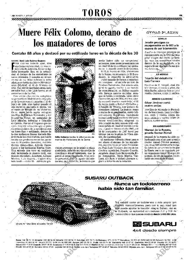 ABC SEVILLA 02-10-2001 página 69