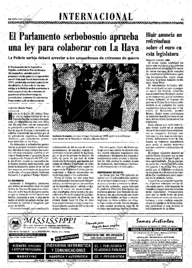 ABC MADRID 03-10-2001 página 41
