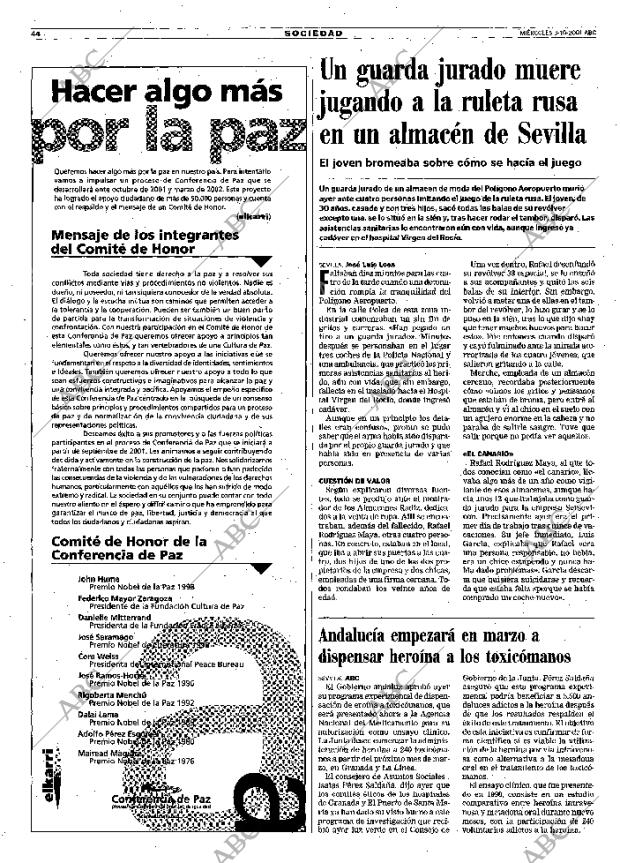 ABC MADRID 03-10-2001 página 44