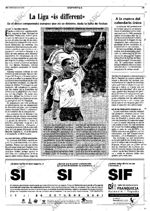 ABC MADRID 03-10-2001 página 65