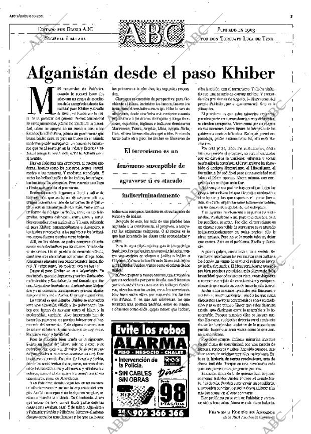 ABC MADRID 06-10-2001 página 3