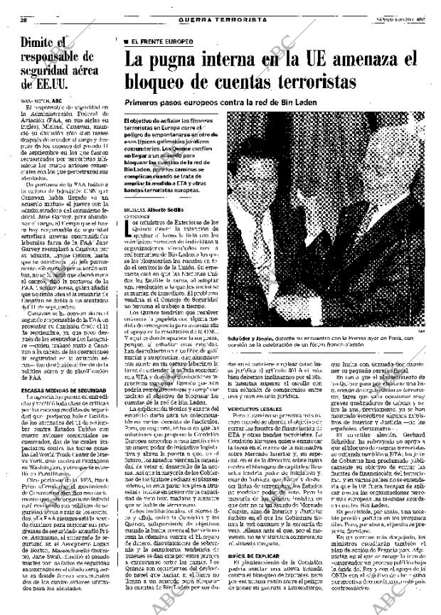 ABC SEVILLA 06-10-2001 página 28