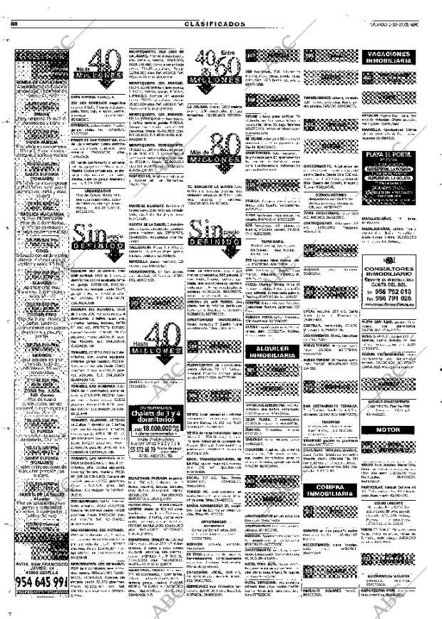 ABC SEVILLA 06-10-2001 página 80