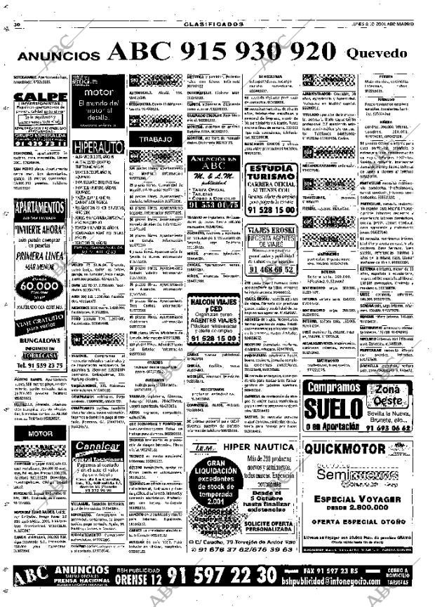 ABC MADRID 08-10-2001 página 130