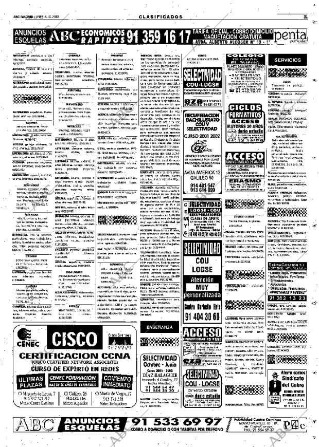 ABC MADRID 08-10-2001 página 131