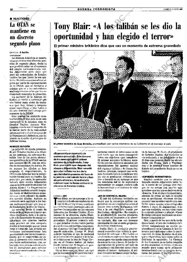 ABC MADRID 08-10-2001 página 22