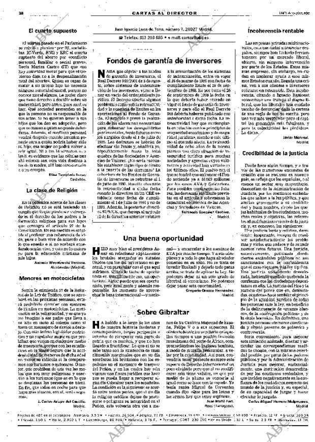 ABC MADRID 08-10-2001 página 38