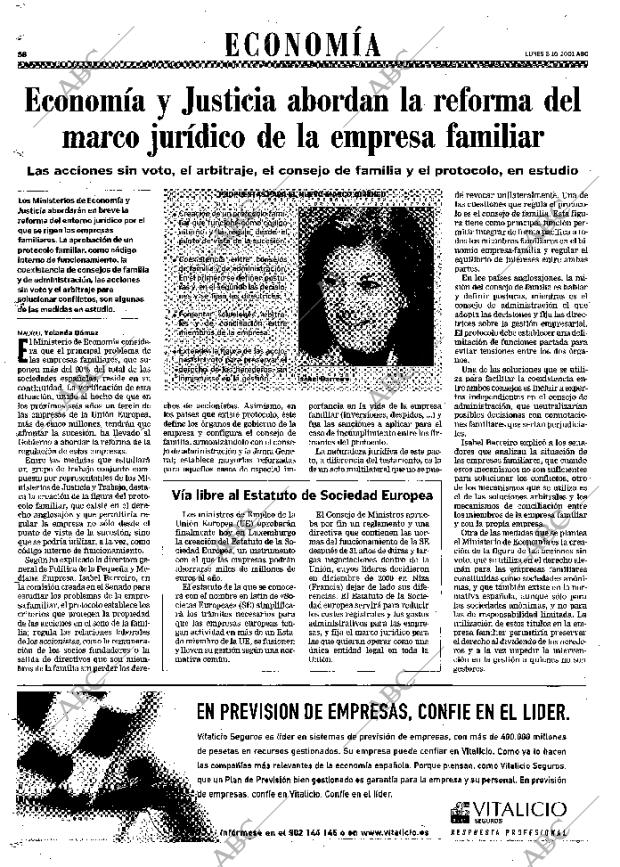 ABC MADRID 08-10-2001 página 58