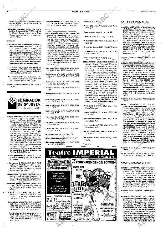 ABC SEVILLA 08-10-2001 página 76