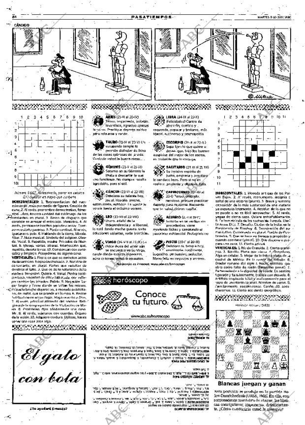 ABC MADRID 09-10-2001 página 84