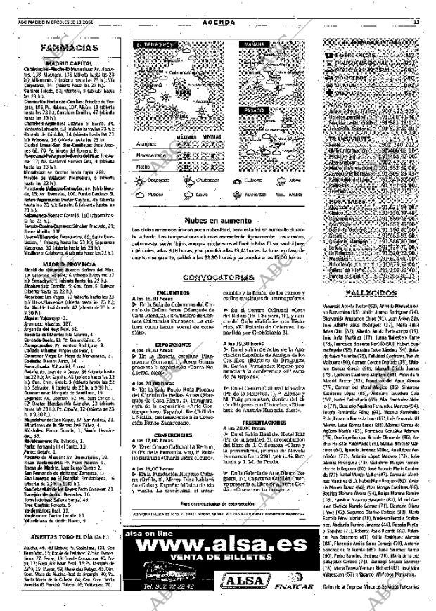 ABC MADRID 10-10-2001 página 101