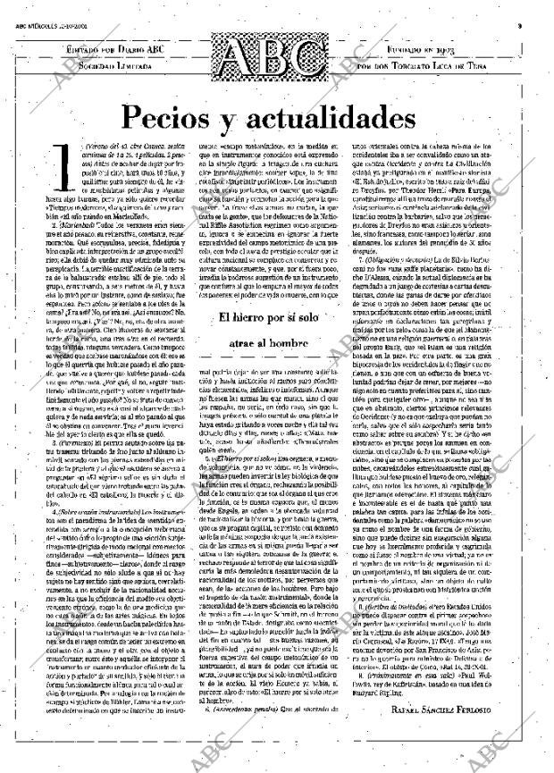 ABC MADRID 10-10-2001 página 3