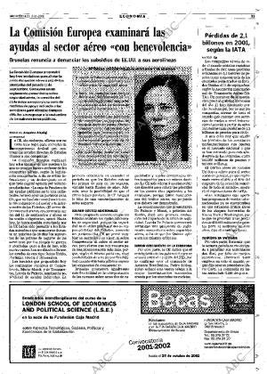 ABC MADRID 10-10-2001 página 53