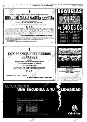ABC MADRID 10-10-2001 página 72