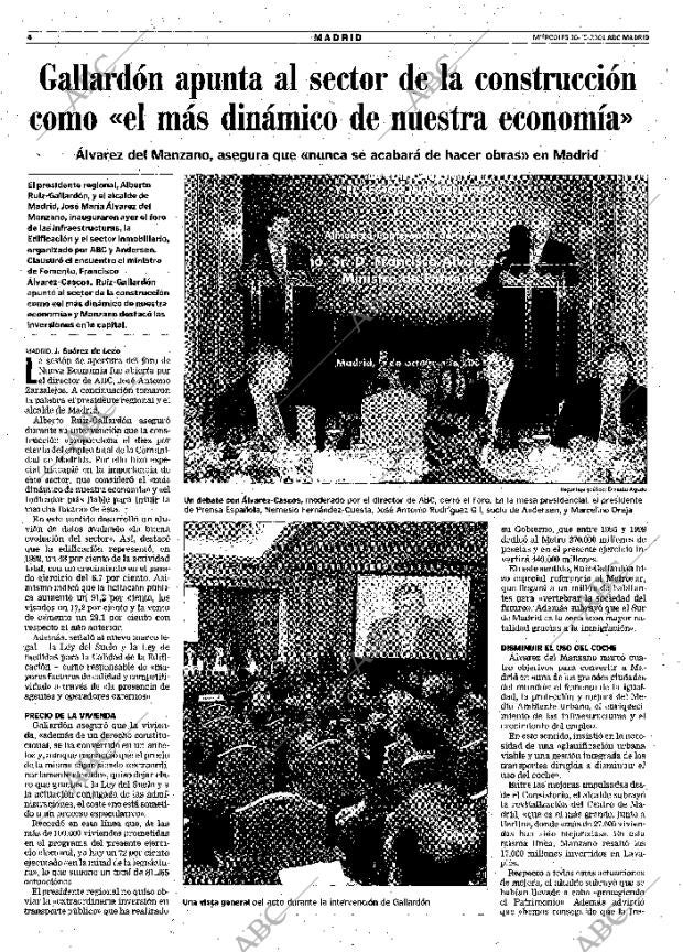 ABC MADRID 10-10-2001 página 92