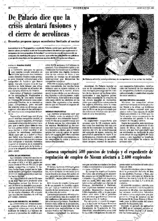 ABC MADRID 11-10-2001 página 54