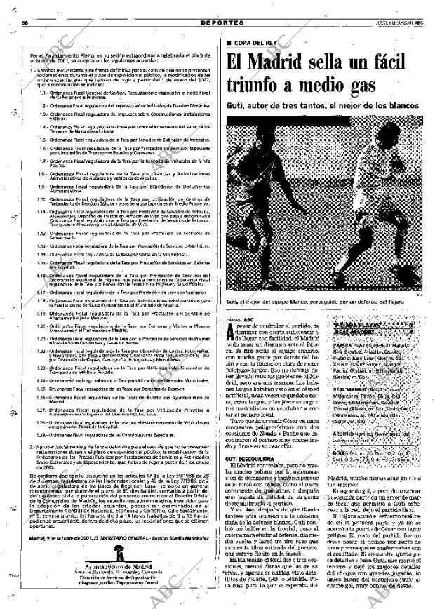 ABC MADRID 11-10-2001 página 66