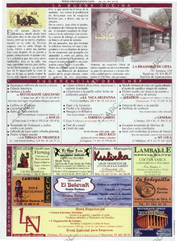 ABC MADRID 12-10-2001 página 177