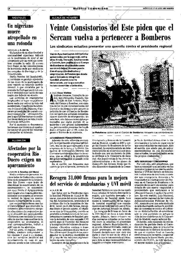 ABC MADRID 17-10-2001 página 102