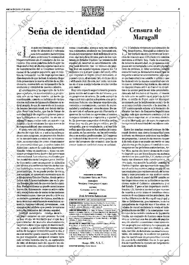 ABC MADRID 17-10-2001 página 9