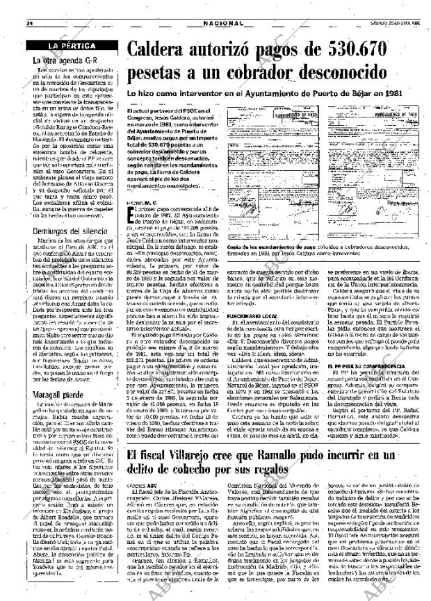 ABC SEVILLA 20-10-2001 página 34