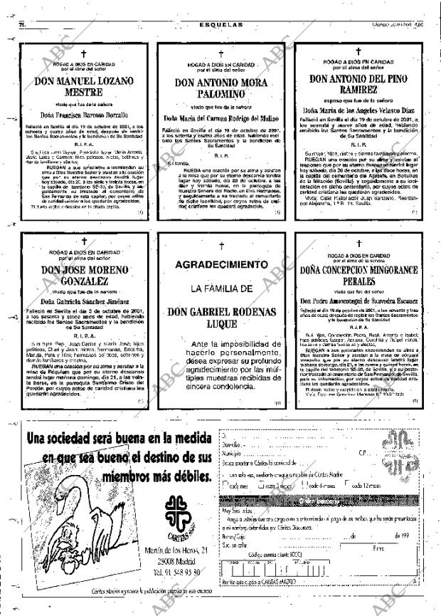 ABC SEVILLA 20-10-2001 página 78