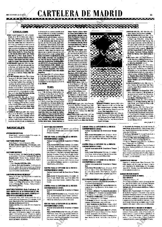 ABC MADRID 21-10-2001 página 101