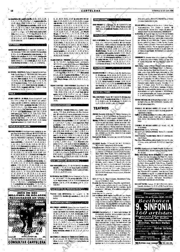 ABC MADRID 21-10-2001 página 106