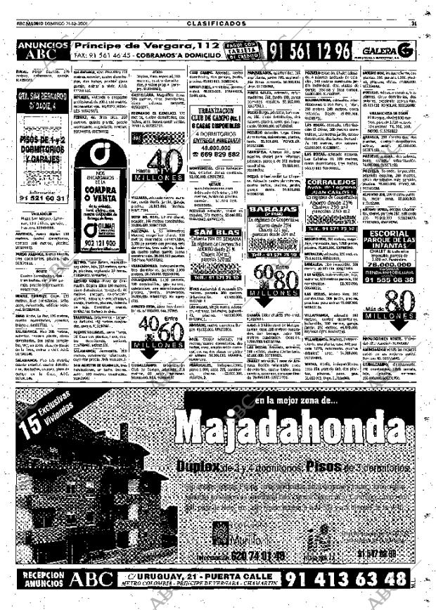 ABC MADRID 21-10-2001 página 119