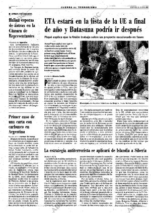 ABC MADRID 21-10-2001 página 22