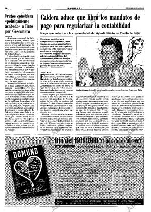 ABC MADRID 21-10-2001 página 40