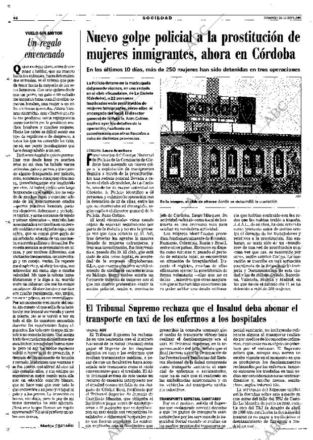 ABC MADRID 21-10-2001 página 46