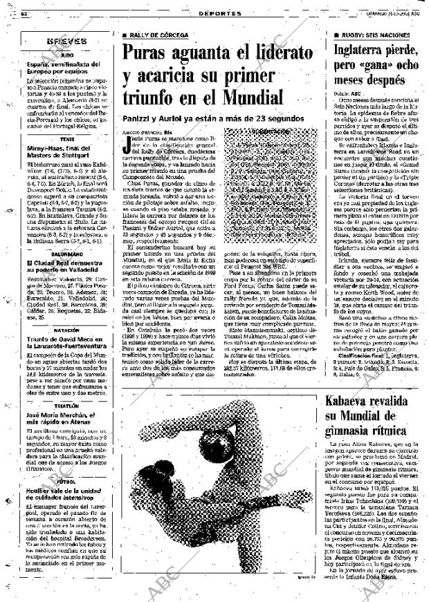 ABC MADRID 21-10-2001 página 62