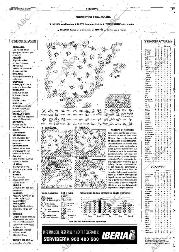 ABC MADRID 21-10-2001 página 67